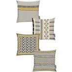 RİTMOHOME Iskandinav Etnik 4'lü 50x50 Kırlent Kılıfı RHP5039
