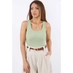 Ritnice Kadın Cotton Premium Doku Çağla Pamuklu Basic Fitilli Atlet