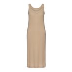 Ritnice Prive Premium %100 Pamuk Comfort Ten Midi Iç Elbise Astar