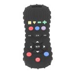 RiToEasysports Bebek Kontrolü Diş Çıkarma Oyuncakları, Gıda Sınıfı Silikon Yumuşak Yüksek Elastikiyet TV Kontrol Dişlikleri Çiğneme Oyuncakları Bebekler Için Dişlikleri Yeni Yürümeye Başlayan (Siyah)