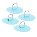 RiToEasysports D Halka Yama, 4 Adet PVC Yama Için şişme Bot Sal Bot Kayık Sörf Tahtası Ayakta Paddleboard Raft Kayık (Nane yeşili)