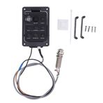 RiToEasysports LED Ekran Yüksek Hassasiyetli Tuner, Presys Plus Için Faz Anahtarlı Gitar Preamp EQ Ekolayzer Ses Kontrolü