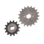 RiToEasysports Motor Dişli Seti 428, Çelik 19T Ön Dişli, 125cc 15cc 200cc 250cc Bisikletler Için 14T H Delik Arka Zincir Dişlisi