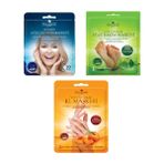 Rituel De Beaute Göz Çevresi + Ayak maskesi + El Maskesi 3'lü Set