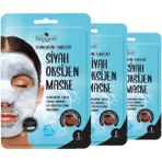 Rituel De Beaute Siyah Oksijen Maske 3'lü