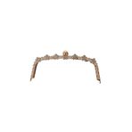 Ritzz İnci Taşlı Metal Çanta Bursu 22 CM - Gold