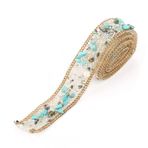 Riuulity Kristal Boncuklu Rhinestone Trim Demir On Patch, Renkli Taşlar, DIY Giyim Çanta Ayakkabı Dekorasyon (Yeşil + pirinç boncuklar + altın zincir)