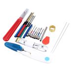 Riuulity Punch İğne Sanat Nakış Kitleri, DIY Dikiş El Sanatları Için Değiştirilebilir Başlıklı Çeşitli Stillerde İğneler, Her Yaş Için Uygun, Sanat Eseri, Perdeler, Halılar, Yastık