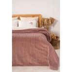 Riva İstanbul Rose Gloria Wellsoft Çift Kişilik Battaniye - 200 x 230 cm - Gül Kurusu