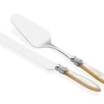 Rivadossi Laura Chrome Krem Pasta Servis Seti