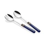 Rivadossi Sandro Rivadossi Classic Lacivert Salata Servis Seti - 2 Adet