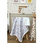 Rivaİstanbul Fluffy Bebek Battaniyesi 70x100 Cm Panda Desen