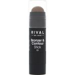 Rival De Loop Bronzer Stick No.02 5 G - Kahverengi