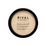 Rival de Loop Natural Lift Compact No: 1 Alabaster 10 gr Pudra