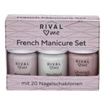Rival Loves Me French Oje Manikür Seti + 20 Şablon