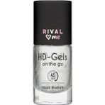 Rival Loves Me HD Gels No:31 Silver Vibes Jel Efekt Oje