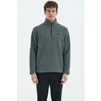River Çağla Dik Yaka Erkek Polar Sweatshirt - 88310
