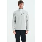 River Taş Dik Yaka Erkek Polar Sweatshirt - 88310