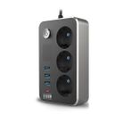 River World 10 A 2500 W 3'lü Priz