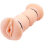 River World Büyük Boy 19 Cm Çift Taraflı Titreşimli Realistik Suni Vajina Mastürbatör