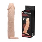 River World Extended 6 cm Dolgulu Realistik Penis Kılıfı Uzatmalı Prezervatif - 1