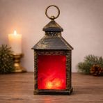River World LED Işık Şömine Tasarımı Vintage - 1 m - Renkli