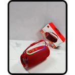 Rivera Tech Rvrhb 360 Rgb Led'li Taşınabilir Bluetooth Hoparlör – Kırmızı Usb/tf Destekli - 1