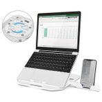 Rivera Tech Rvrhb Ally Yükseklik Ayarlı Dizüstü Laptop-Tablet Standı Telefon TUTUCU-(5775)