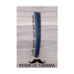 Rivera Tech Rvrhb Bıyık Kesim ve Tarama Tarağı Eğimli Bıyık Tarağı - 000-Siyah - standart