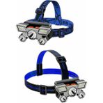Rivera Tech Rvrhb El Feneri Süper Kafa Lambası 4 Modlu 5 LED Kafa Feneri - 1 - 0 - Siyah