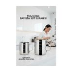 Rivera Tech Rvrhb Inox 350ML-550ML Barista Süt Sürahisi Seti - Süt Köpürtme Potu - Paslanmaz Çelik - 1 lt