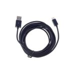 Rivera Tech Rvrhb Iphone 11-12-13-14 USB Data Şarj Kablosu 3METRE-(5775) - Siyah