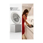 Rivera Tech Rvrhb Kilitli Paslanmaz Lavabo Süzgeci - Akıllı Tahliye ve Tam Süzme Teknolojisi (5.5 Cm) - 1 lt