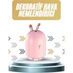 Rivera Tech Rvrhb LED Işıklı Hava Nemlendirici Buhar Makinesi Dekoratif Aromaterapi - Ahşap - 1