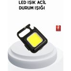 Rivera Tech Rvrhb Mini 800 Lümen LED El Feneri – USB Şarjlı 3 Kademeli Işık Şişe Açacaklı Taşınabil - 1 - 0 - Siyah