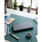 Rivera Tech Rvrhb Şarjlı Kablosuz Mini Rgb Klavye Uzun Pil Ömürlü - 1 - 001-Renkli