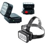 Rivera Tech Rvrstr4 12 Ledli Şarjlı Kafa Lambası Power Ledli Kafa Feneri Tepe Lambası - Renkli