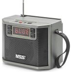 Rivera Tech Rvrstr4 Bluetooth Fm Radyo Tws USB Tf Aux Solar Şarjli Taşinabilir Kamp Hoparlör NS533S - Renkli