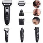 Rivera Tech Rvrtch 3'lü Set Saç Sakal Kesme Traş Makinesi Burun Kılı Alma Tıraş Makinesi - 1