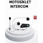 Rivera Tech Rvrtch BT22 Kablosuz Kask Kulaklığı – Bluetooth 5.0, Intercom, Su Geçirmez ve Uzun Ömürlü B - Kırmızı