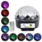 Rivera Tech Rvrtch Disko Topu Renkli Işıklı Lazer Parti Bluetooth Bağlantılı LED Küre - 1 m - 00 Beyaz