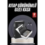 Rivera Tech Rvrtch Gizli Kasa Kilitli Sözlük Görünümlü 18CM Gizli Kasa Büyük Boy Anahtarlı