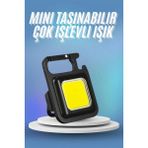 Rivera Tech Rvrtch Işıldak USB Şarjlı Cep El Feneri Taşınabilir Mini LED Işık Çok Fonksiyonlu - 1 - 0 - Siyah