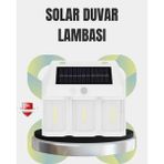 Rivera Tech Rvrtch Pır Sensörlü Solar Lamba – Otomatik Şarj ve Gece Aydınlatma - 0 - Siyah