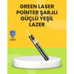 Rivera Tech Rvrtch Uzun Mesafe Görünürlüklü Yeşil Lazer Pointer Şarjlı - 1 m - 00 Beyaz