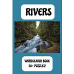 Rivers Wordsearch Puzzle Book: Wordsearches with Easy to Read Print about Rivers! Ideal for classrooms, homeschoolers, or casual learning about ... (6x9") fits in backpacks and travel bags.