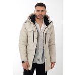 Riverstorm Erkek Taş Içi Polarlı Kürklü Su Ve Rüzgar Geçirmez Kapüşonlu Kışlık Mont & Kaban & Parka