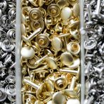 Rivet 11 mm Kendin Yap Kiti, Çanta, Cüzdan, Kemer, Kot Pantolon, İçin Çekiçle Uygulama Aparatları ve 25 Adet Perçin Zımba Takım-Paslanmaz Pirinç (gold)