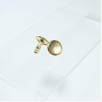 Rivet 7 mm Kendin Yap Kiti, Çanta, Cüzdan, Kemer, Kot Pantolon, İçin Çekiçle Uygulama Aparatları ve 25 Adet Perçin Zımba Takım-Paslanmaz Pirinç (gold)