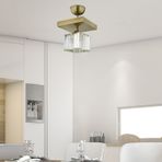 Rivia Eskitme Plafonyer Kristalli Taşlı Modern Tasarım Kristal Salon Avize eskitme